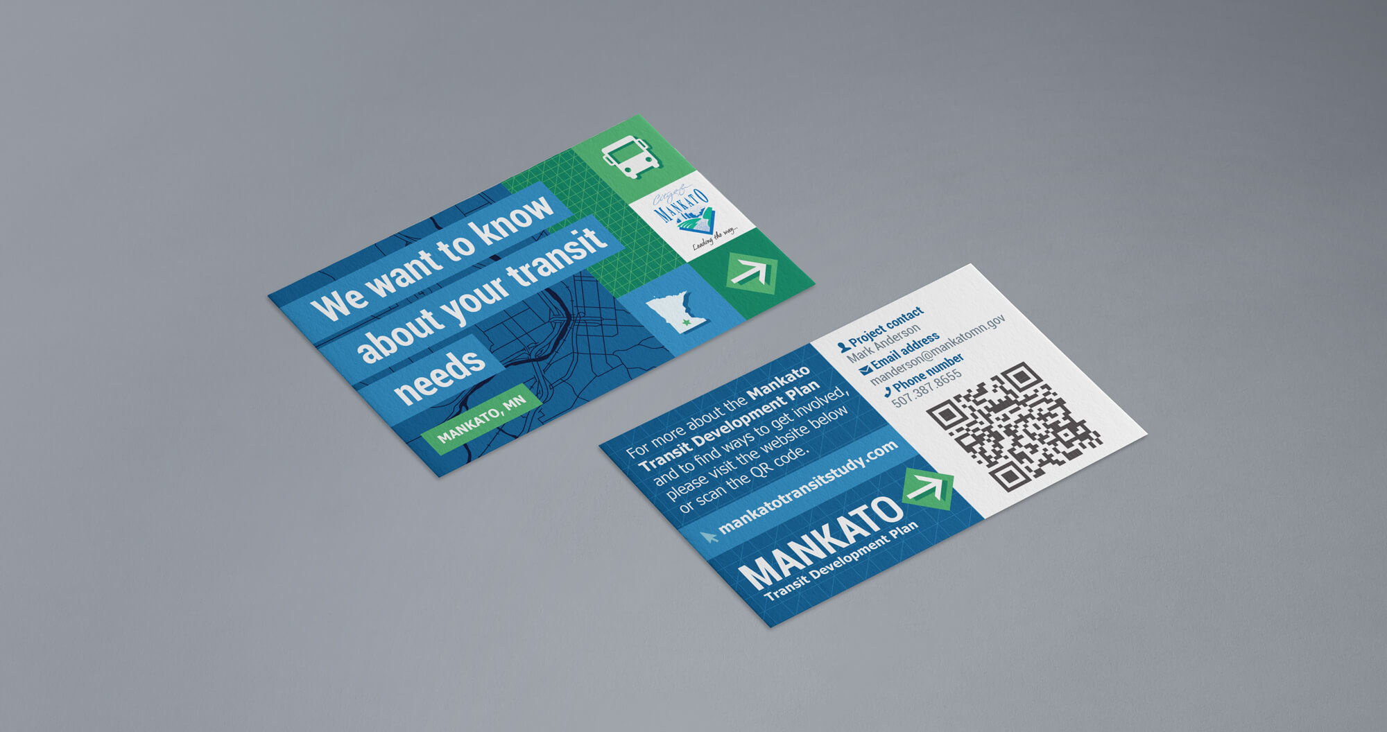 Mankato business cards